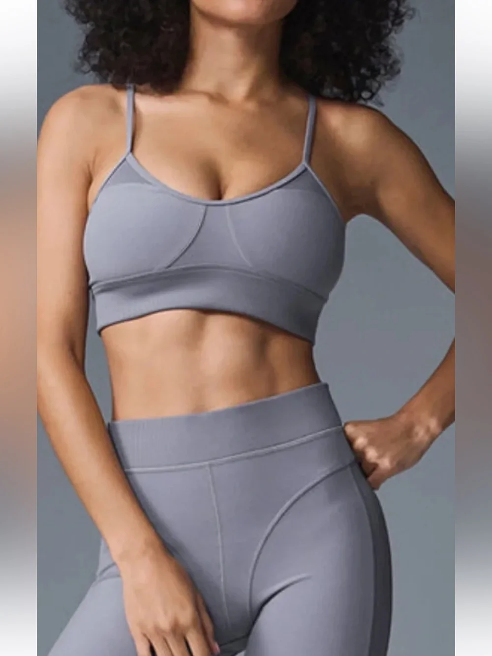 Alo yoga S/XS alosoft head start bra and leggings set.